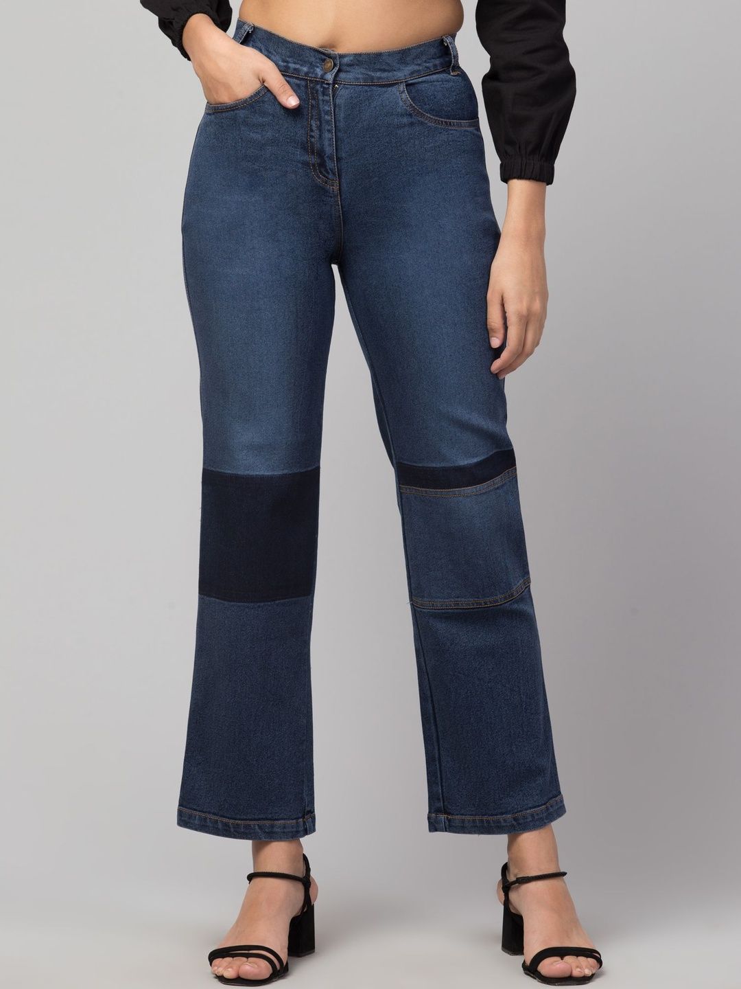 R.Code by The Roadster Life Co. Women Straight Fit High-Rise Stretchable Jeans-picture-38