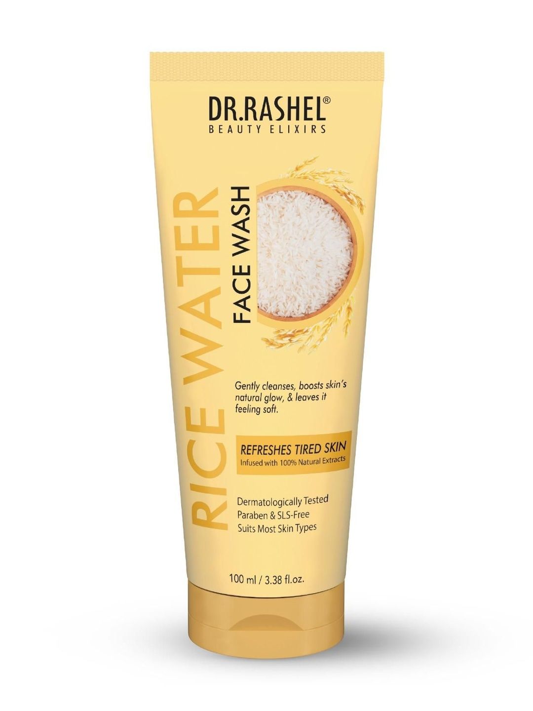 DR.RASHEL Rice Water Face Wash For Deep Cleansing - 100 ml-image-32