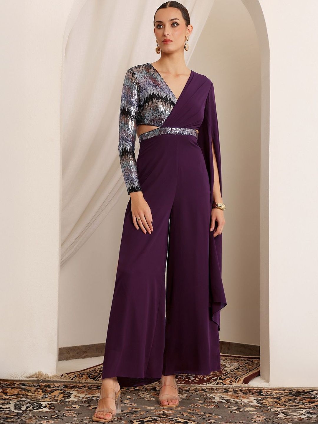 Miss Chase Printed Culotte Jumpsuit-picture-33