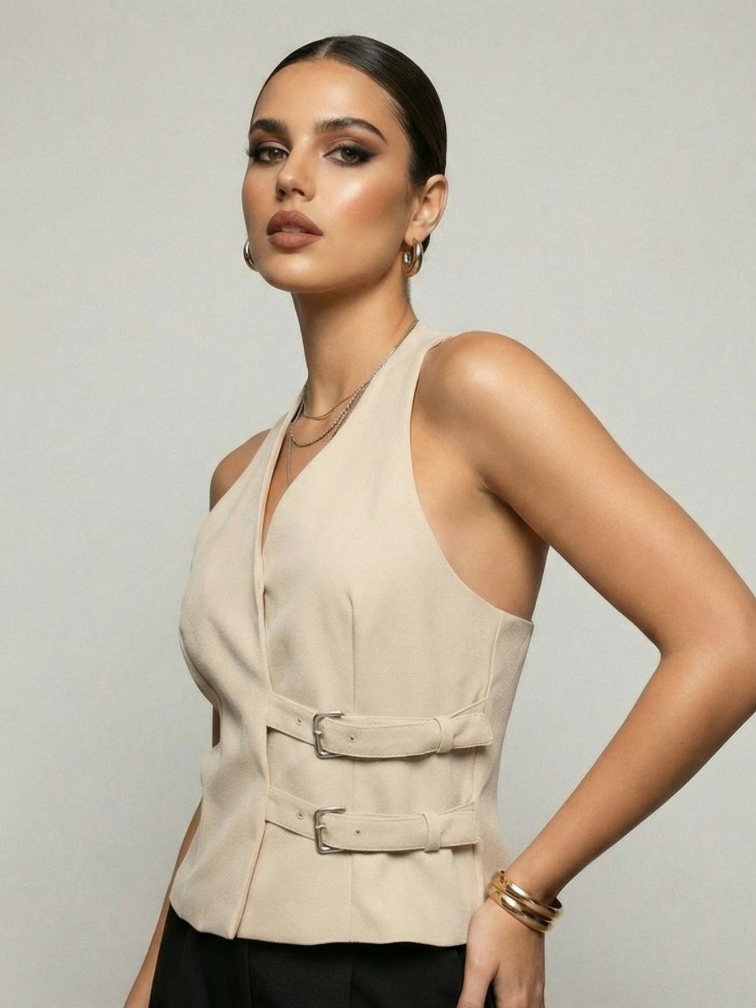 Phosphorus Halter Neck Waistcoat-picture-2