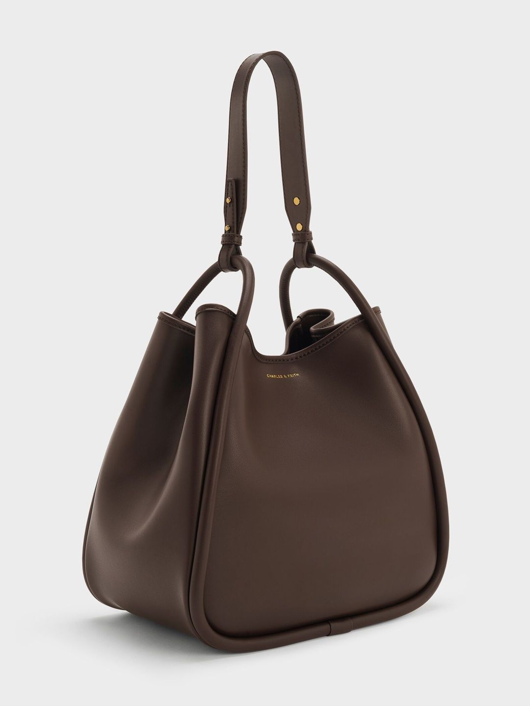 CHARLES & KEITH Lyla Tubular Slouchy Tote Bag-picture-19