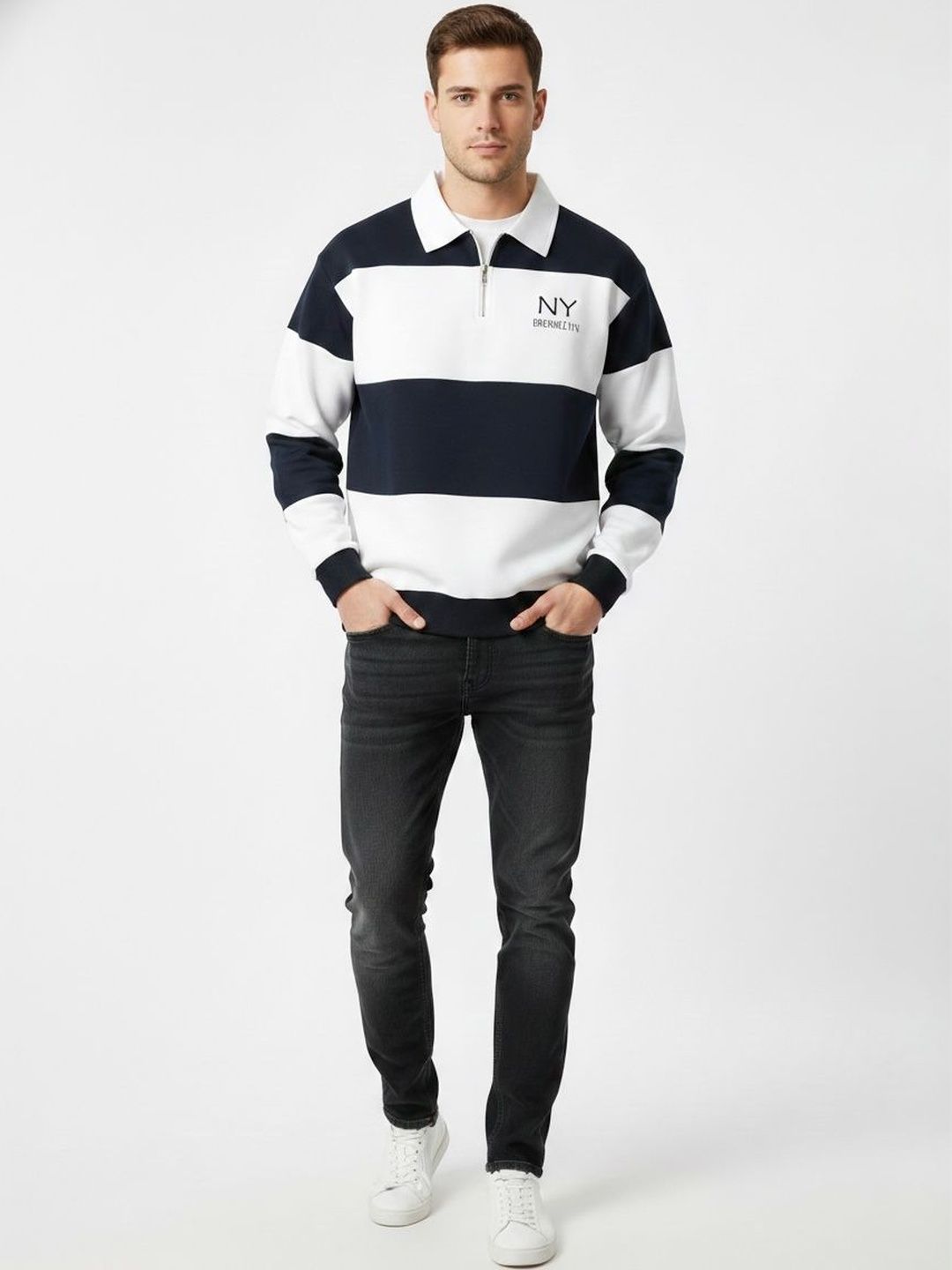 AVEJO Men Striped Sweatshirt-picture-37