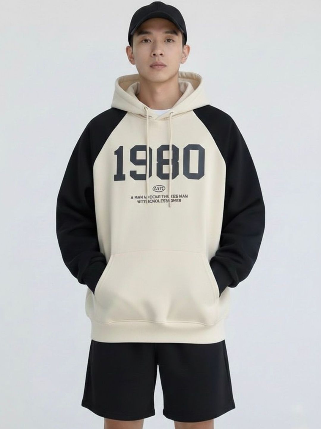 AVEJO Men Colourblocked Hooded Sweatshirt-picture-31