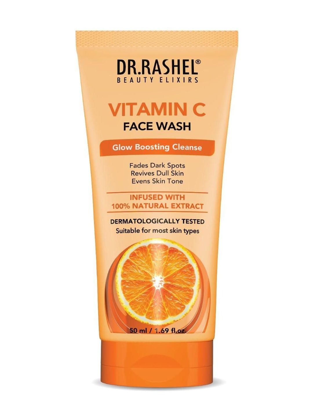 DR.RASHEL Vitamin C Face Wash For Dull Skin And Dark Spots - 50 ml-picture-32