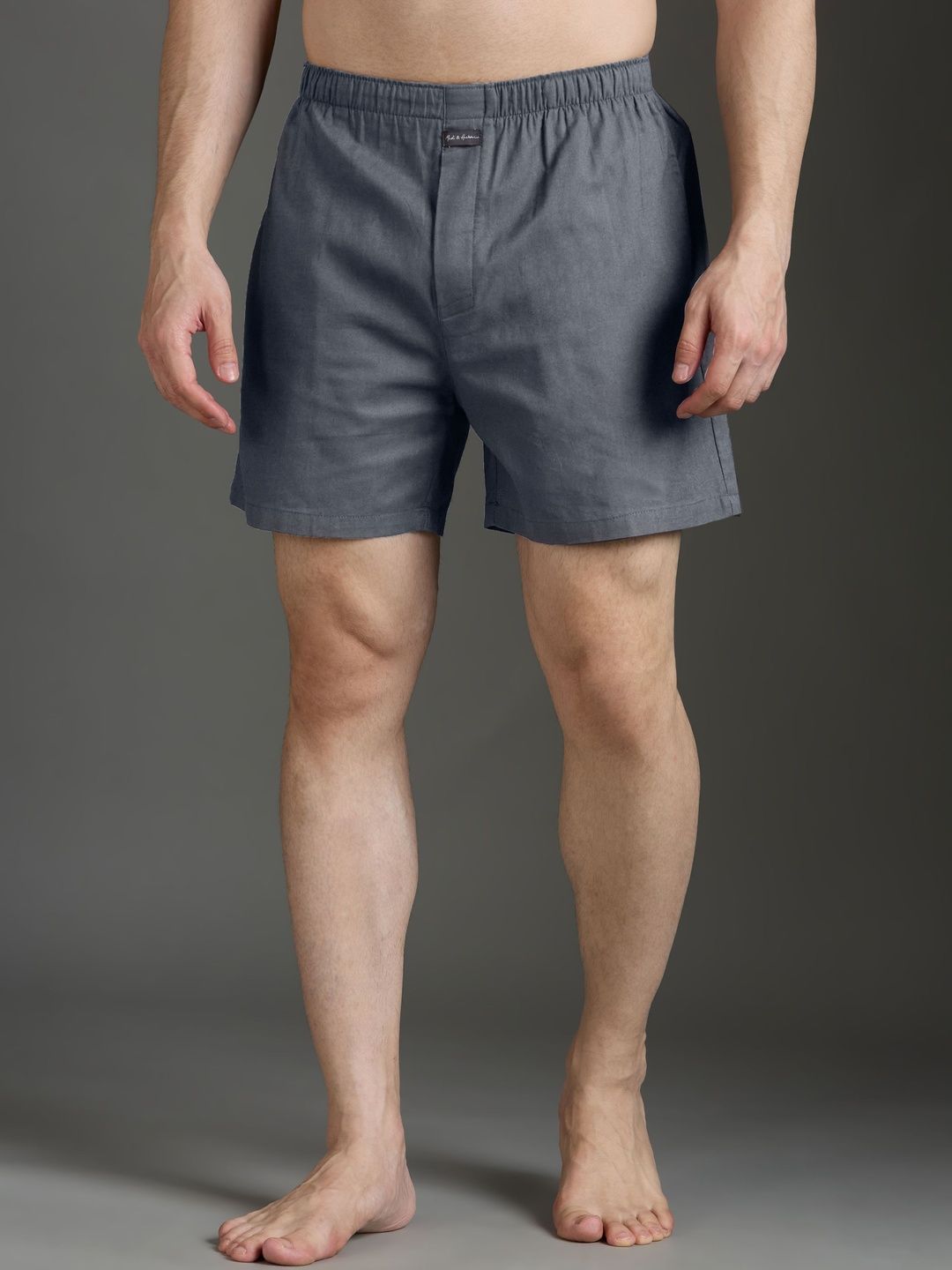 Mast & Harbour Pack Of 2 Pure Cotton Mid Rise Boxers-image-16