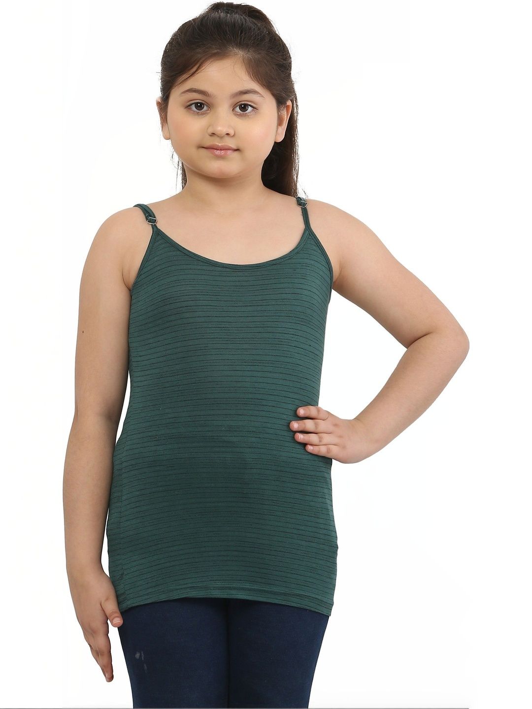 Dazico Girls Scoop Neck Non Padded Camisoles-image-36