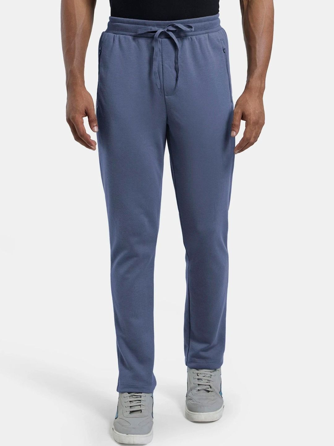 Jockey Men Combed Cotton Slim Fit Mid-Rise Track Pants-picture-46