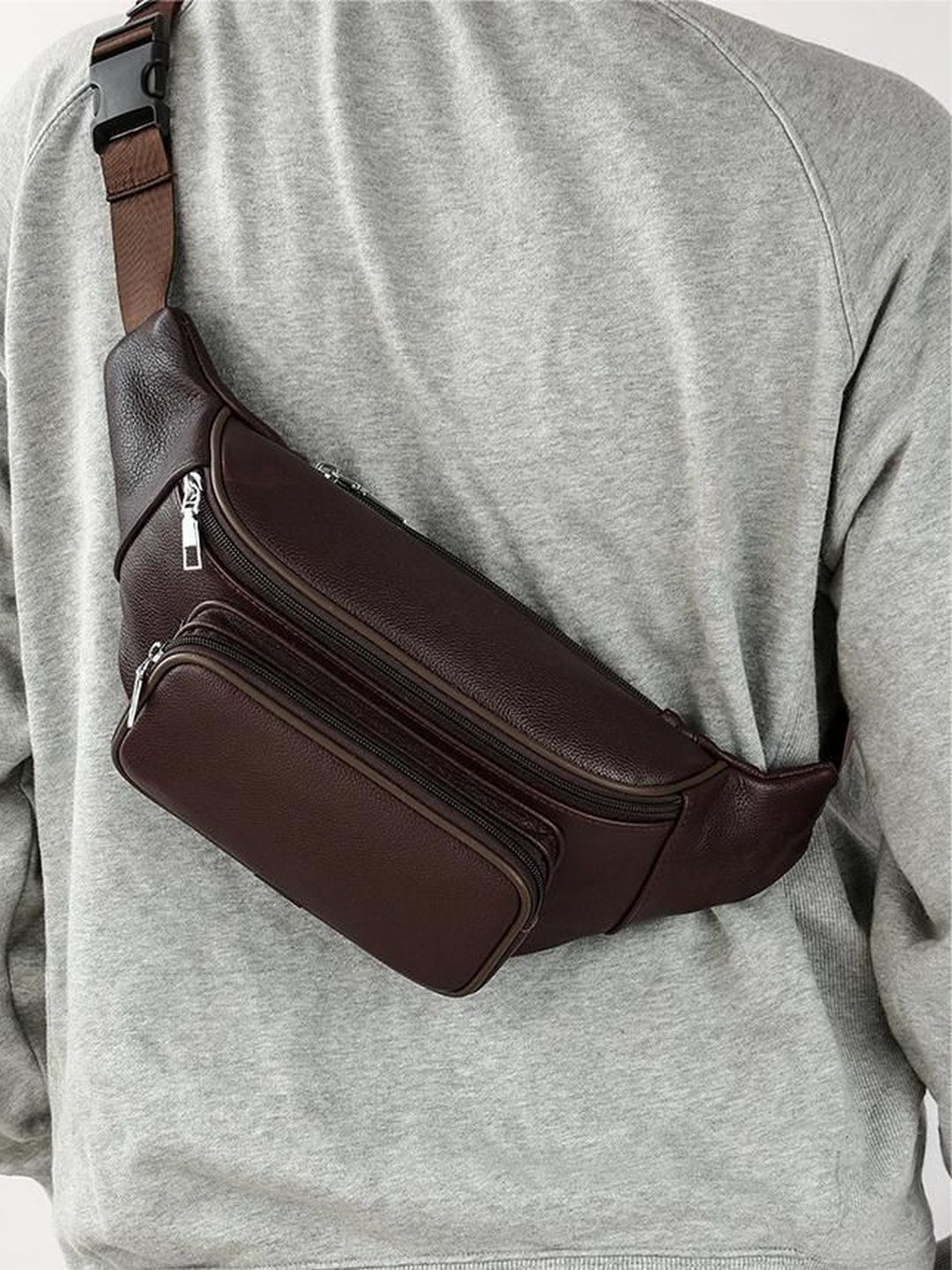 Mast & Harbour Textured PU Sling Bag-picture-45