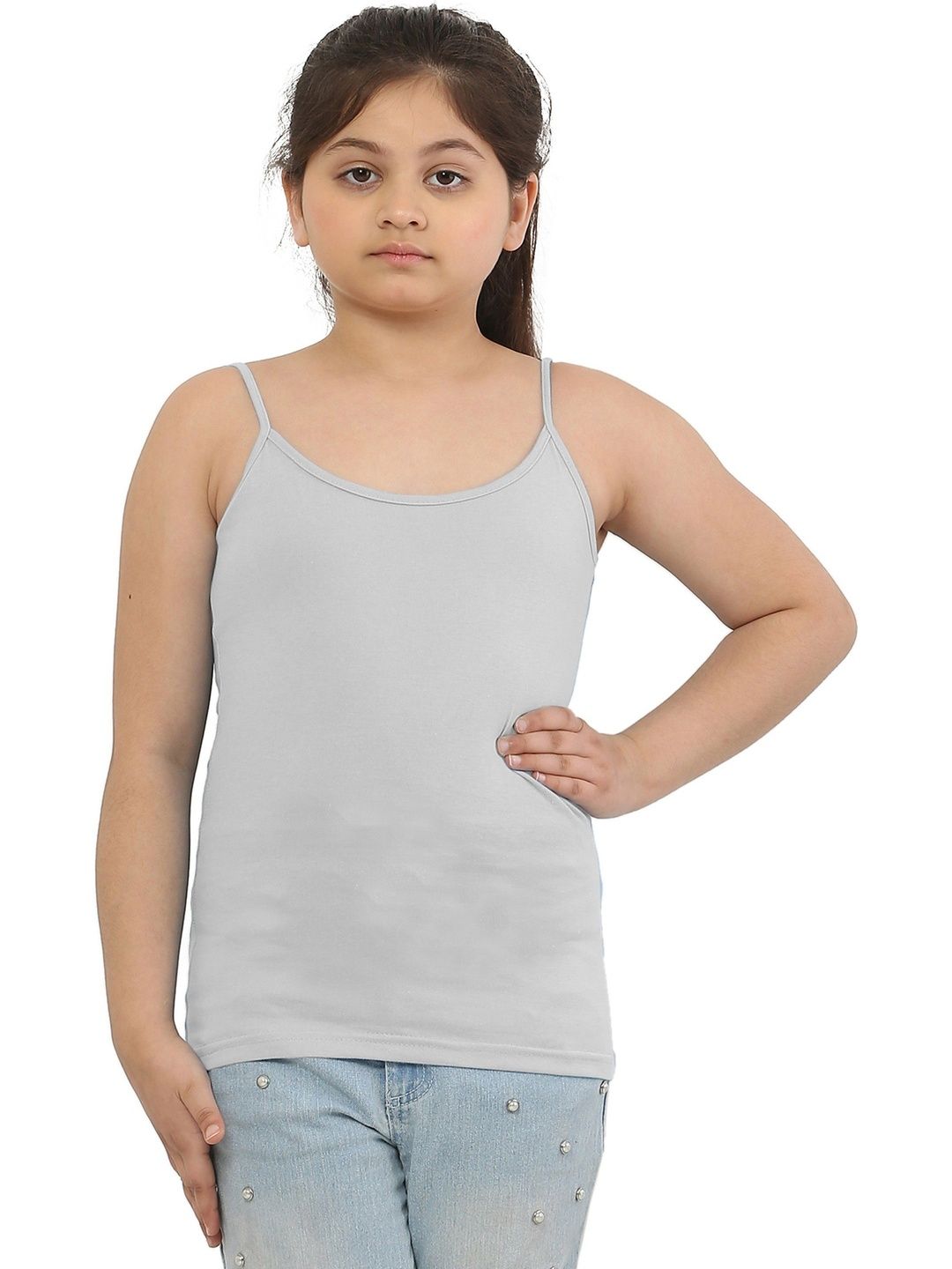 Dazico Girls Scoop Neck Non Padded Camisoles-image-46