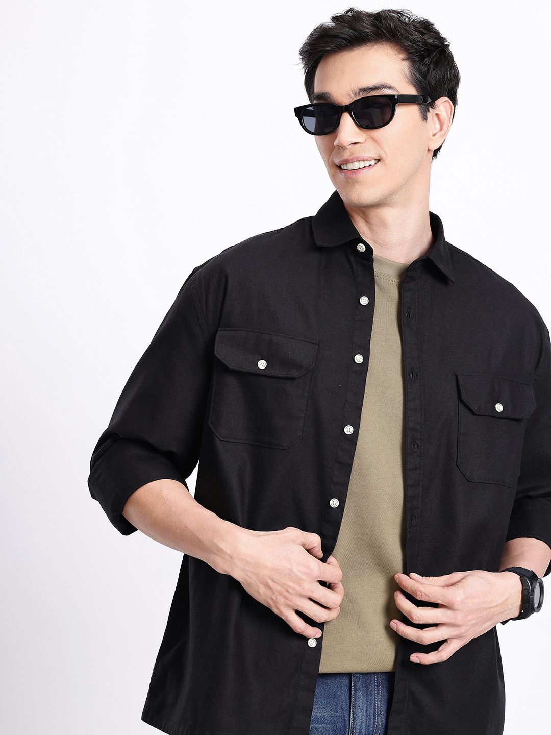 Aeropostale Pure Cotton Oversized Casual Shirt-picture-52