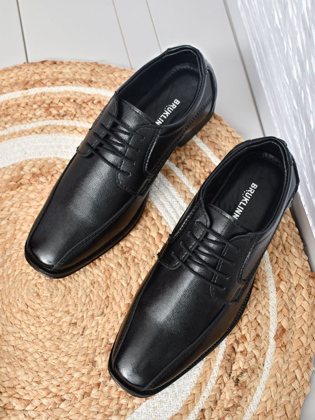Bruklinn Men Leather Formal Derbys-image-44