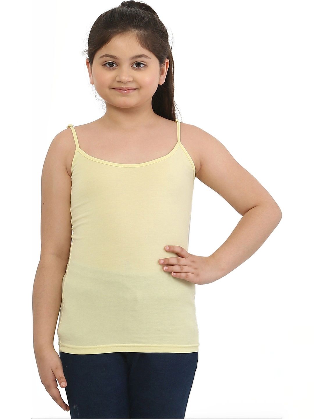 Dazico Girls Scoop Neck Non Padded Camisoles-image-41
