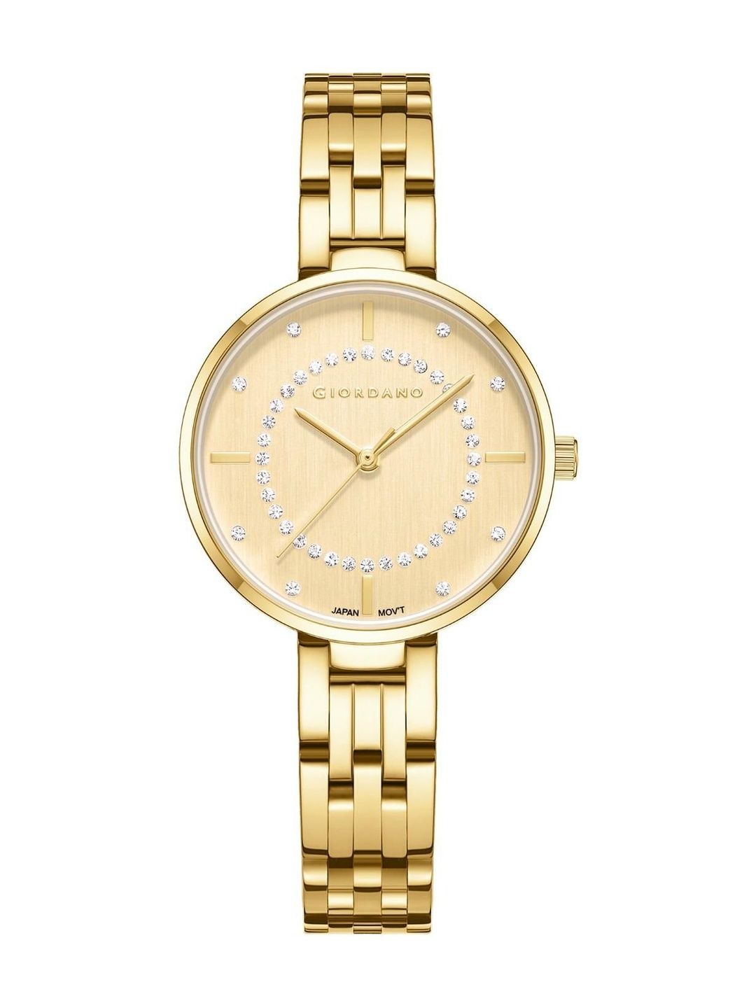 GIORDANO Women Embellished Dial & Bracelet Style Straps Analogue Watch GZ-60077-66-picture-57