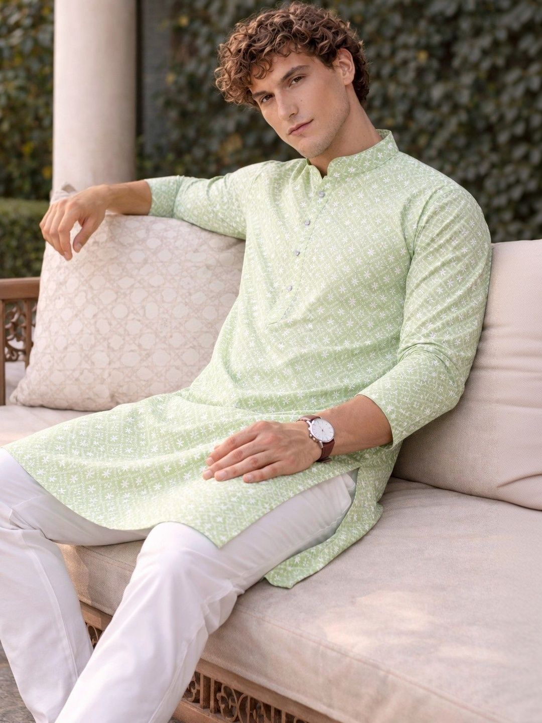 Anouk Men Floral Kurta-picture-33