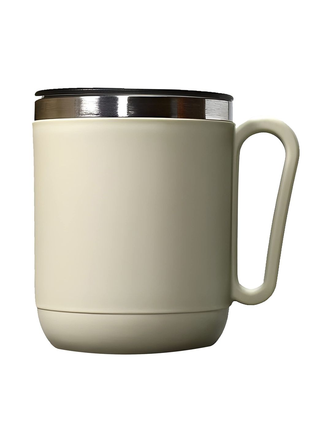 DeoDap Cream Color Coffee Mug-400ml-image-3