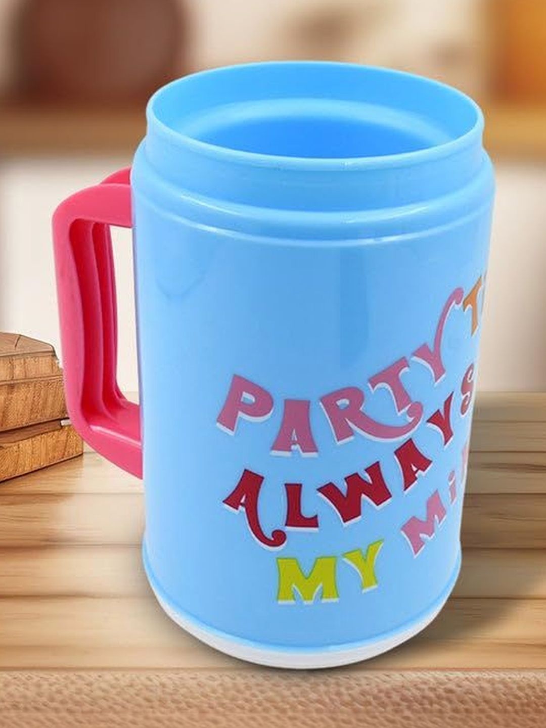 DeoDap Blue Typography Printed Cup-picture-25