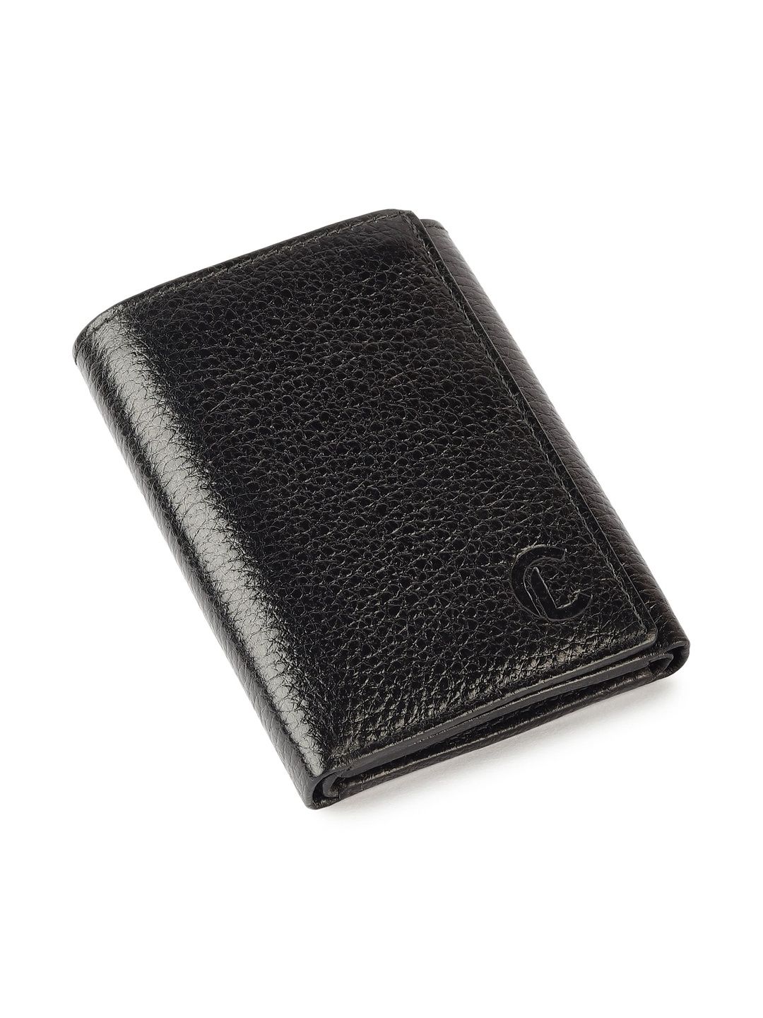 CRAFT LINE Men Textured Leather Three Fold Wallet-picture-40