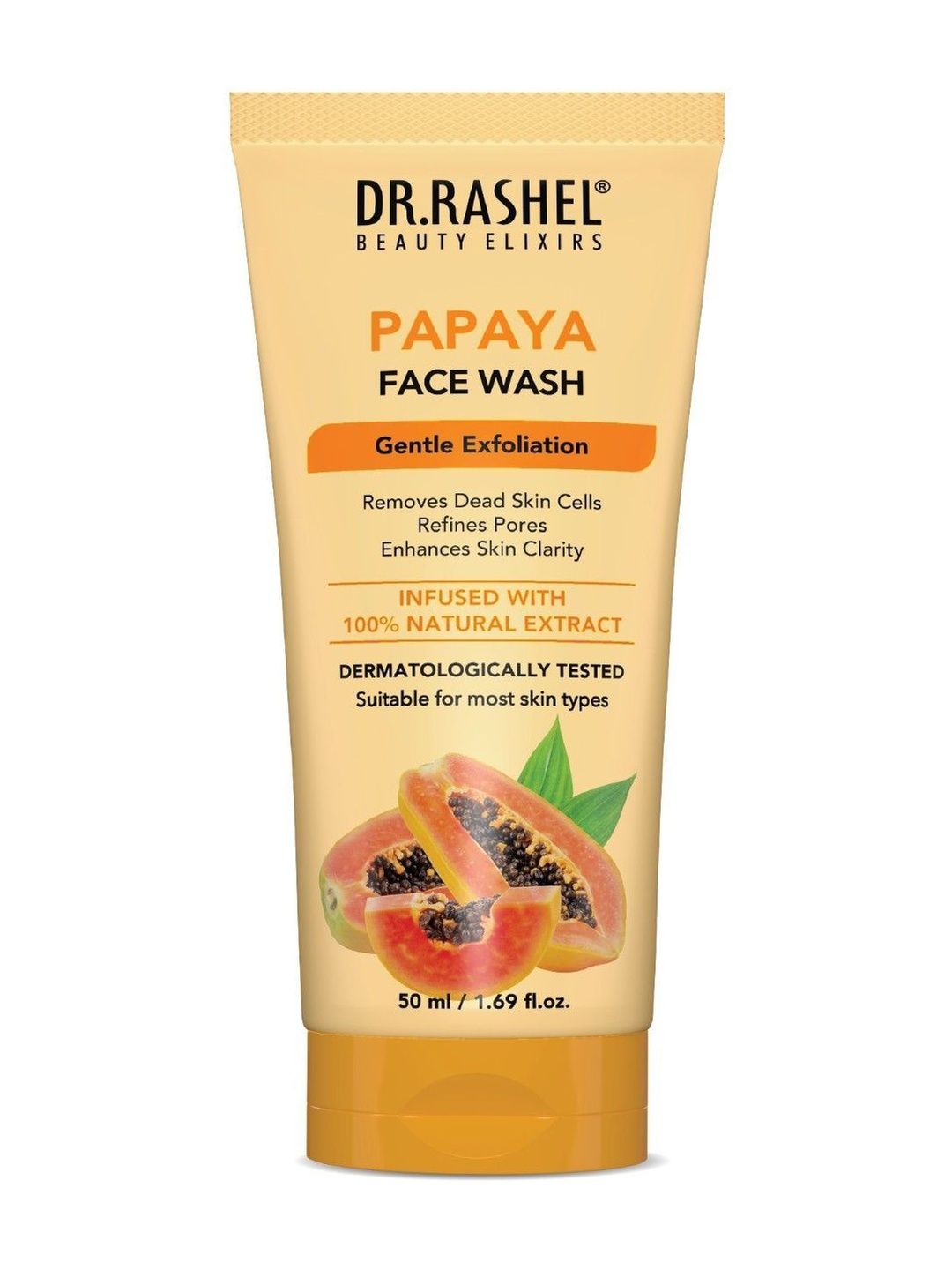 DR.RASHEL Papaya Face Wash For Skin Hydrates - 50 ml-picture-40