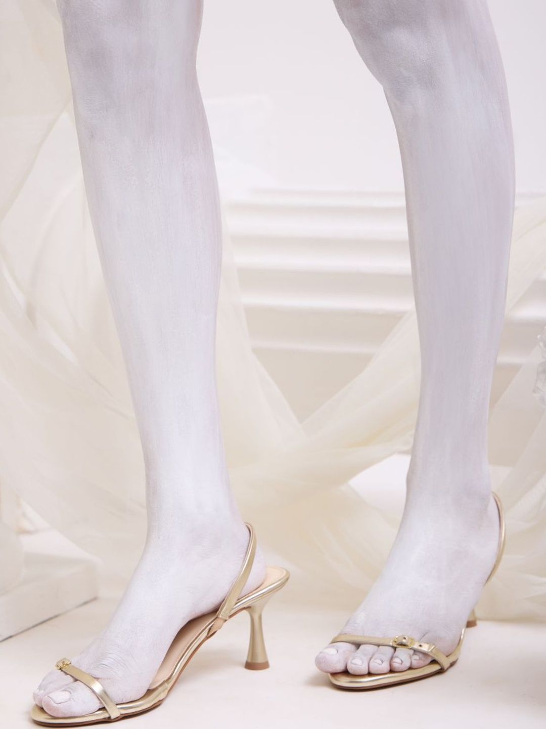 CAI Embellished PU Slim Heeled with-picture-17