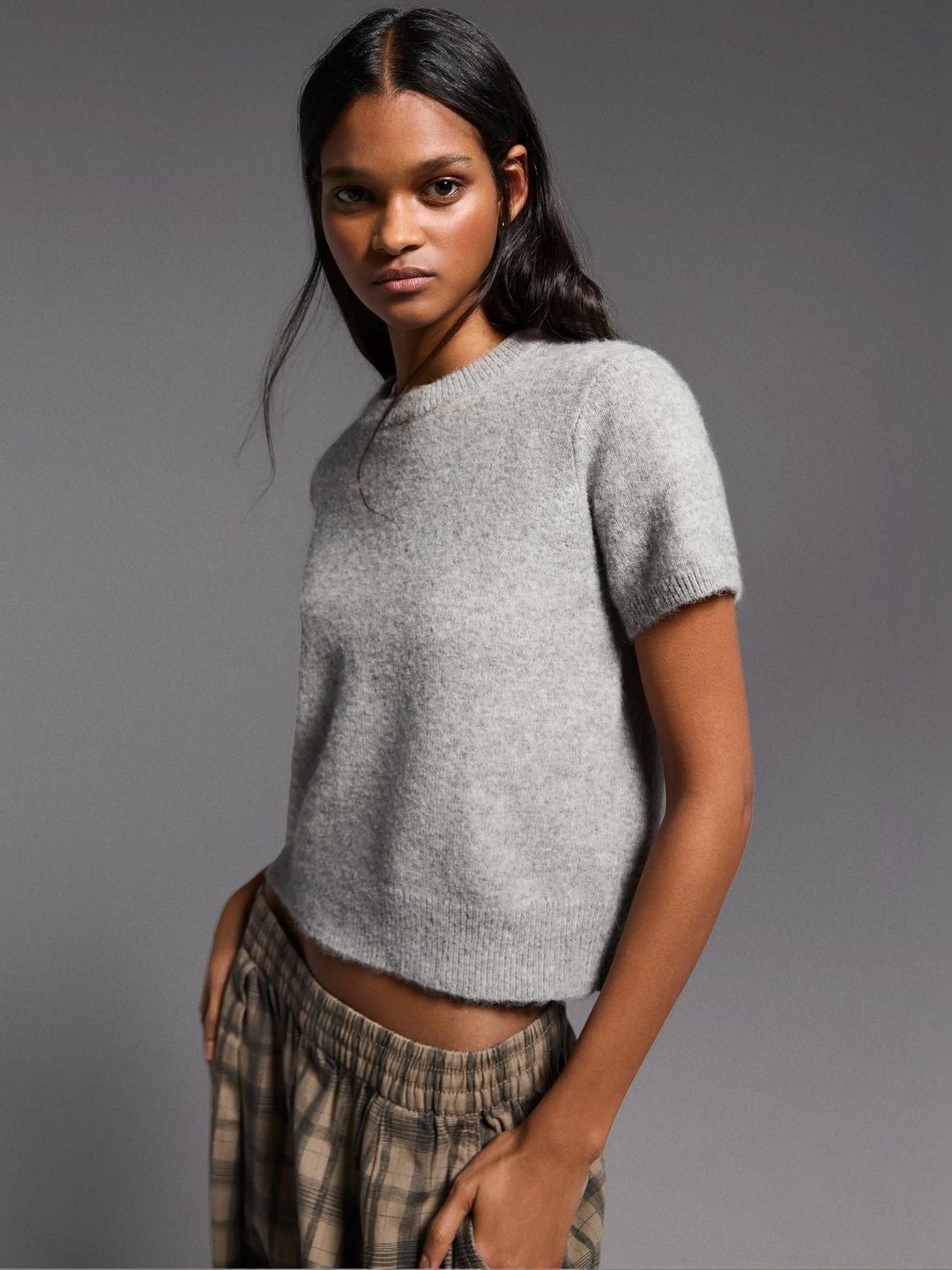 Bershka Women Crop Pullover-picture-25