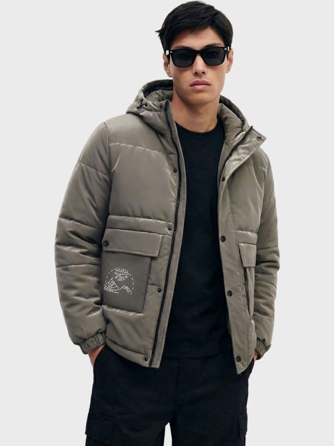 The Indian Garage Co Men Puffer Jacket-picture-16