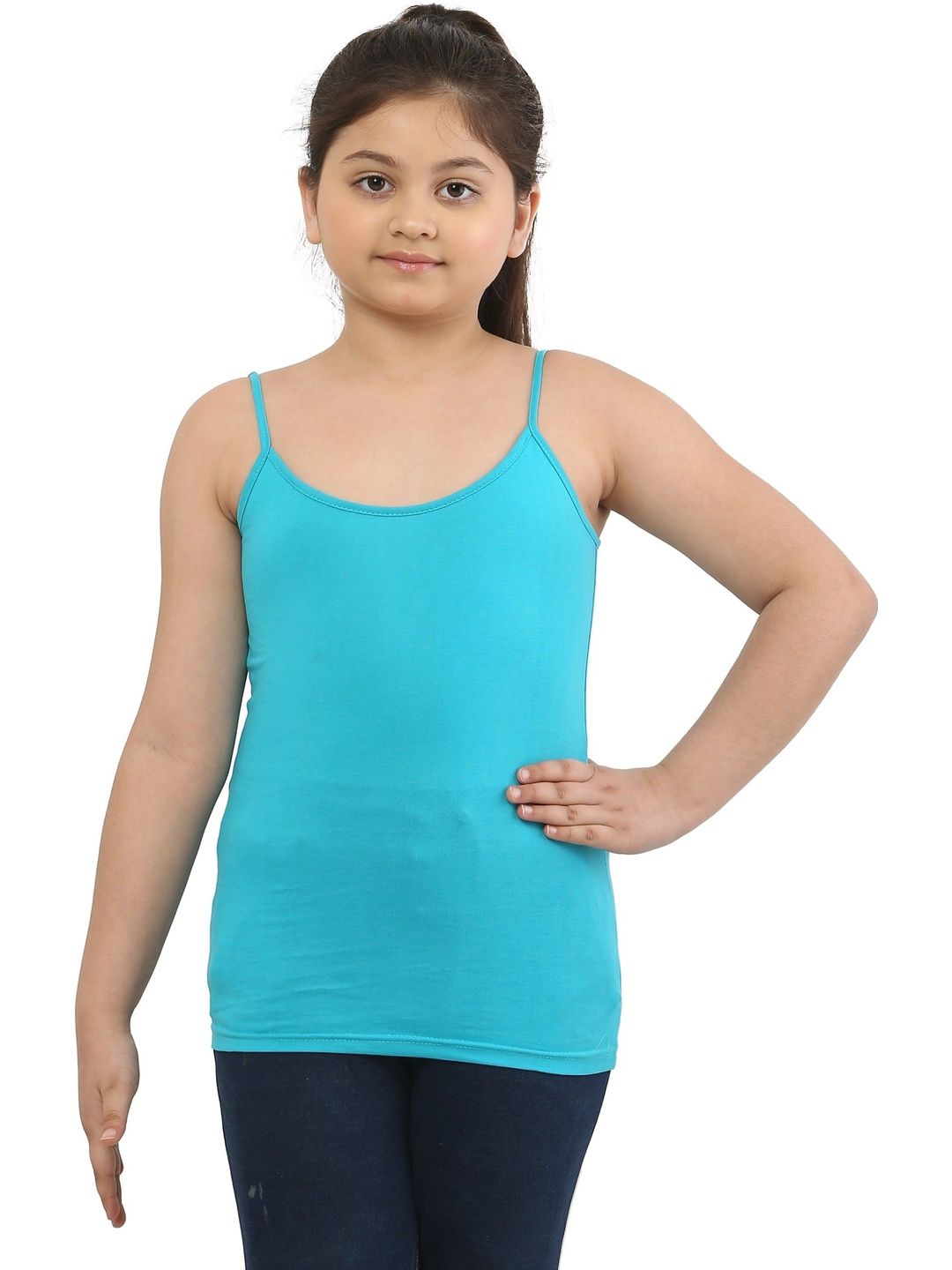 Dazico Girls Scoop Neck Non Padded Camisoles-image-45