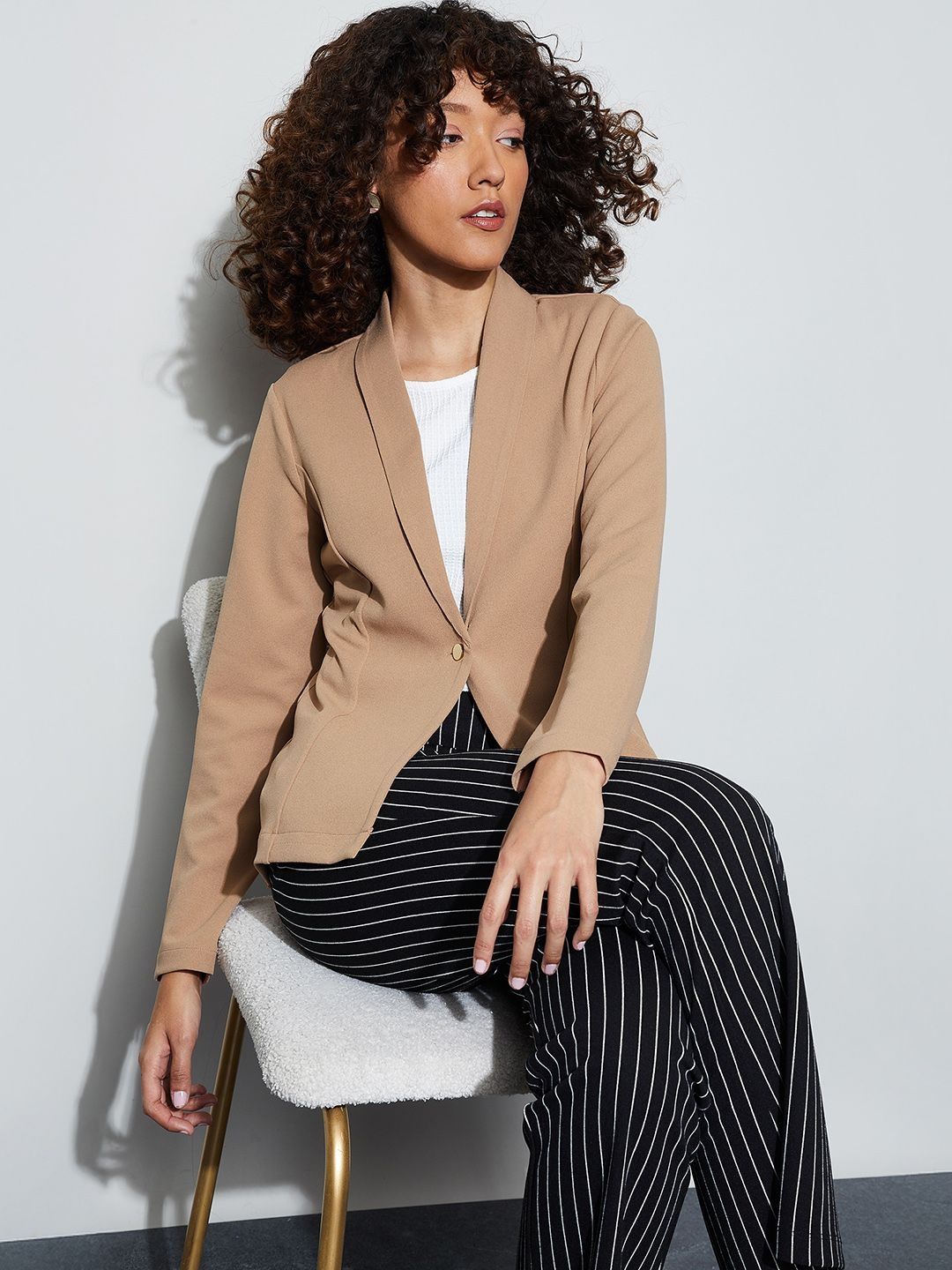 CODE by Lifestyle Shawl Collar Single-Breasted Blazer-picture-29