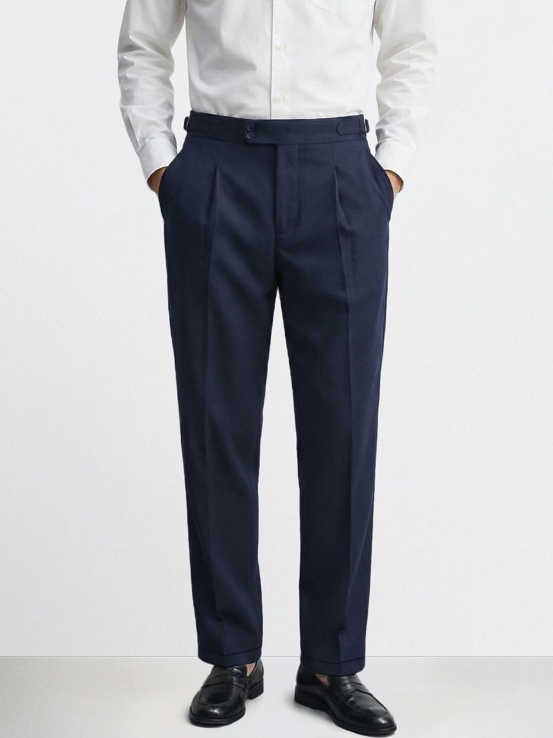 The Indian Garage Co Men Pleated Trousers-picture-23