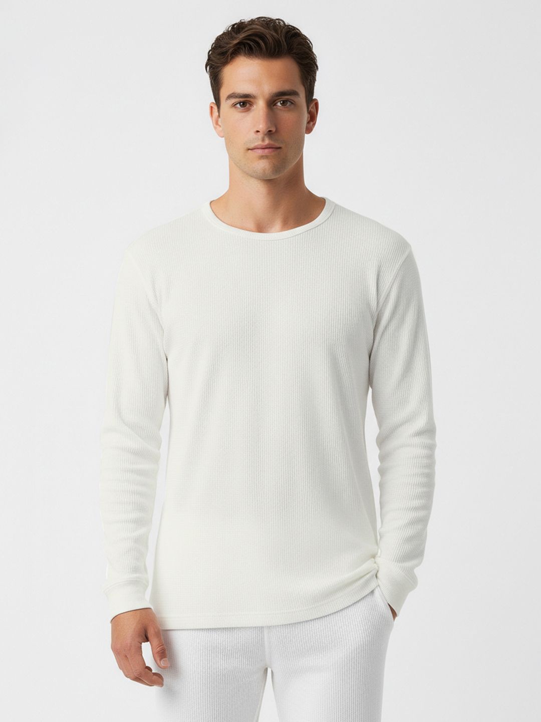 Van Heusen Innerwear Warmtech Long Sleeves Thermal Top-picture-11