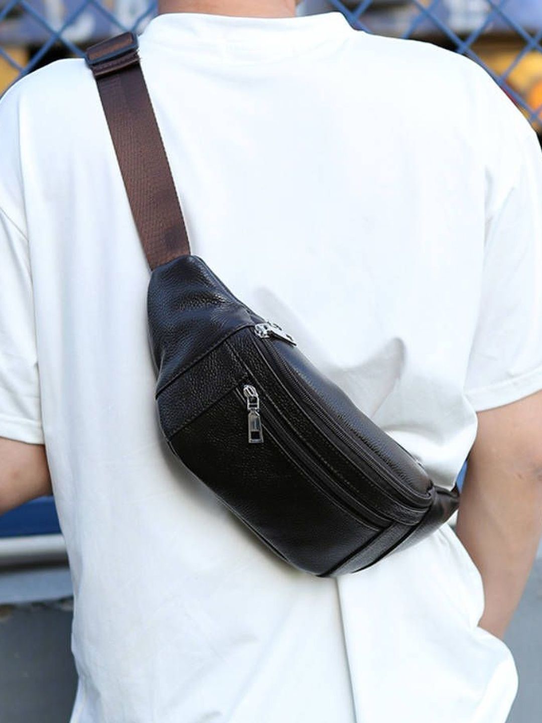 Mast & Harbour Textured PU Sling Bag-picture-15
