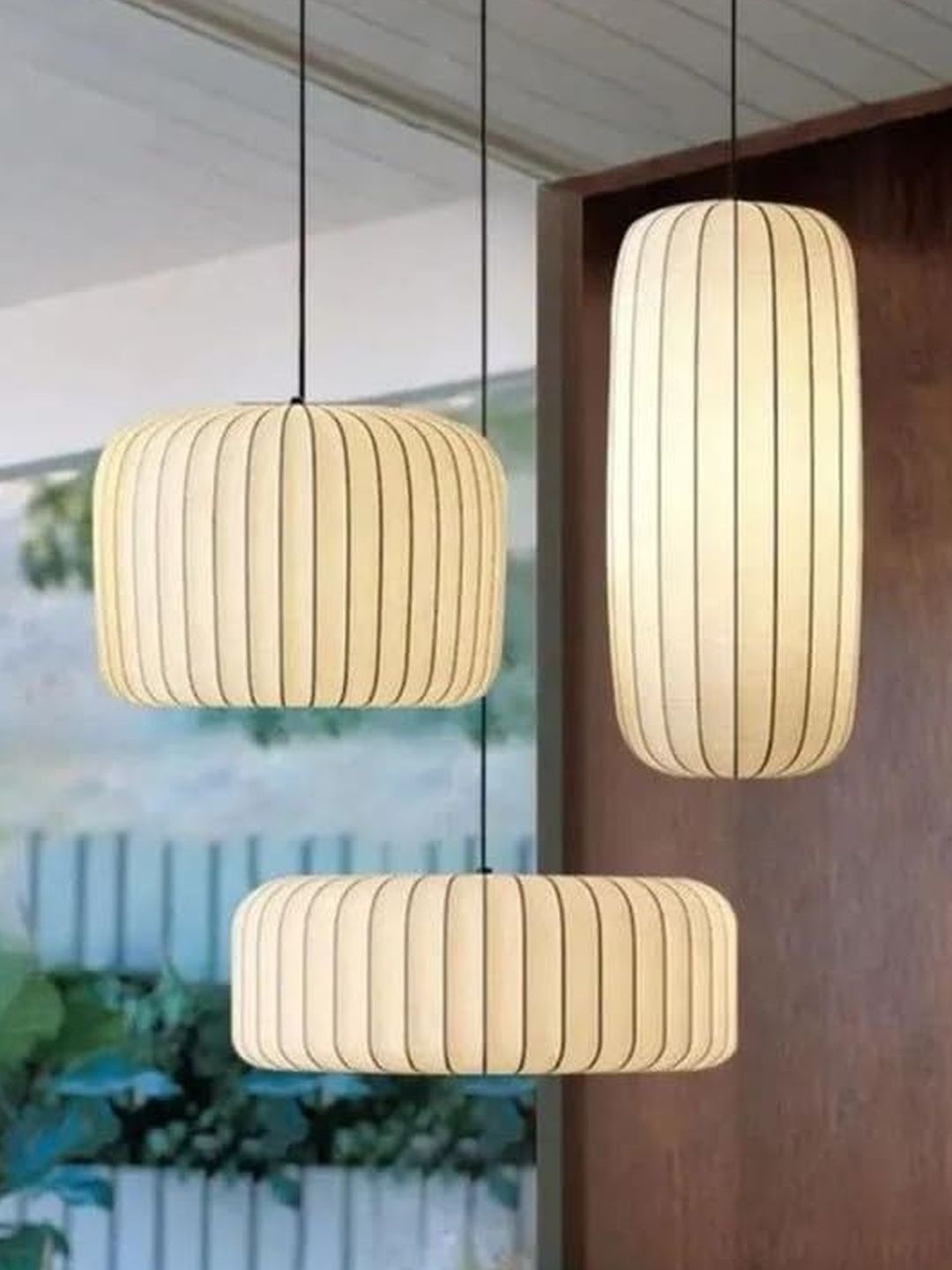 BALBENI Beige & Cream-Coloured Textured Contemporary Ceiling Lamp-picture-18