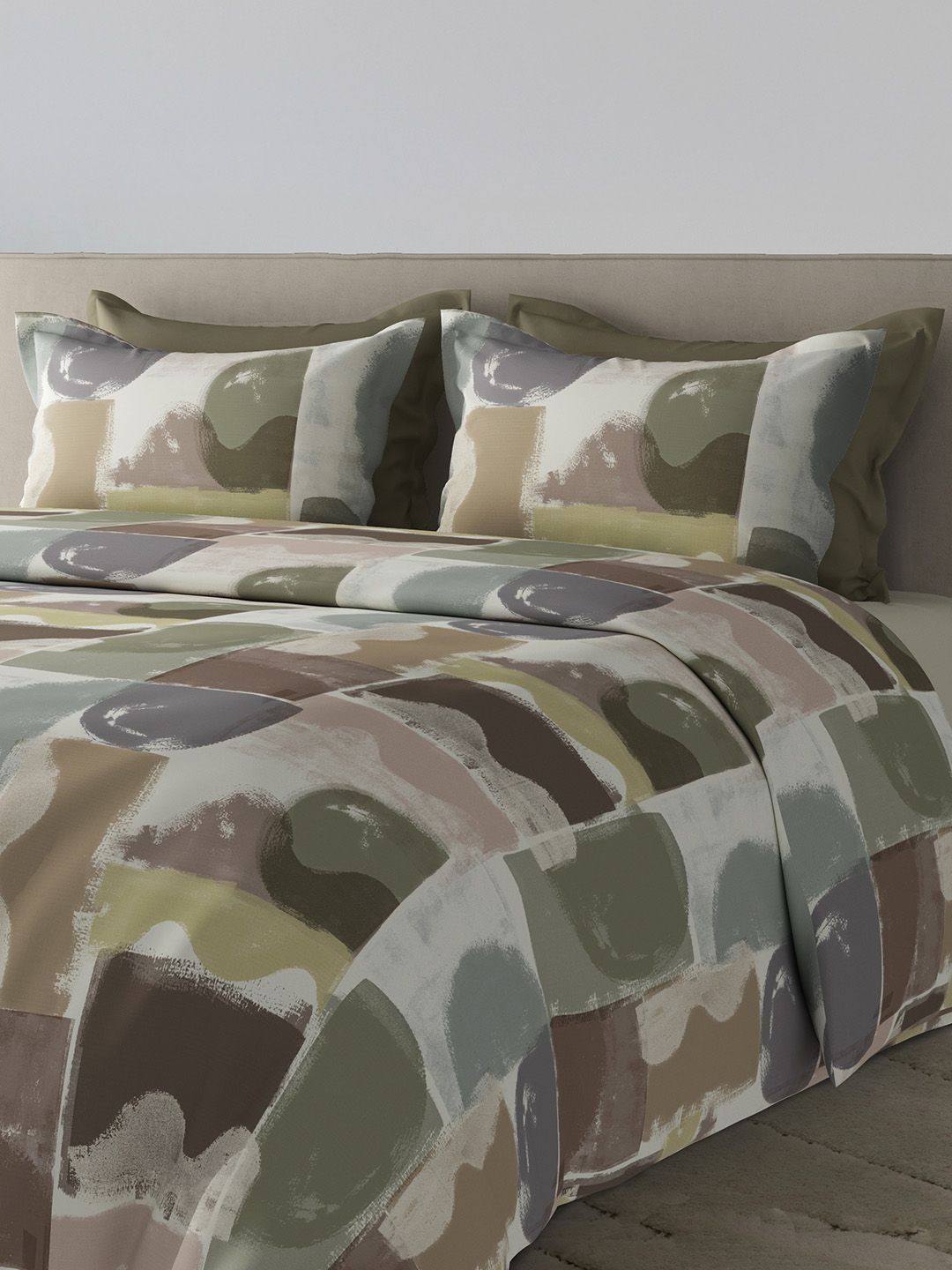 SANSAAR A DDECOR BRAND LIVE CONSCIOUSLY Cotton 3 Piece Double King Superfine Bedding Set-picture-52
