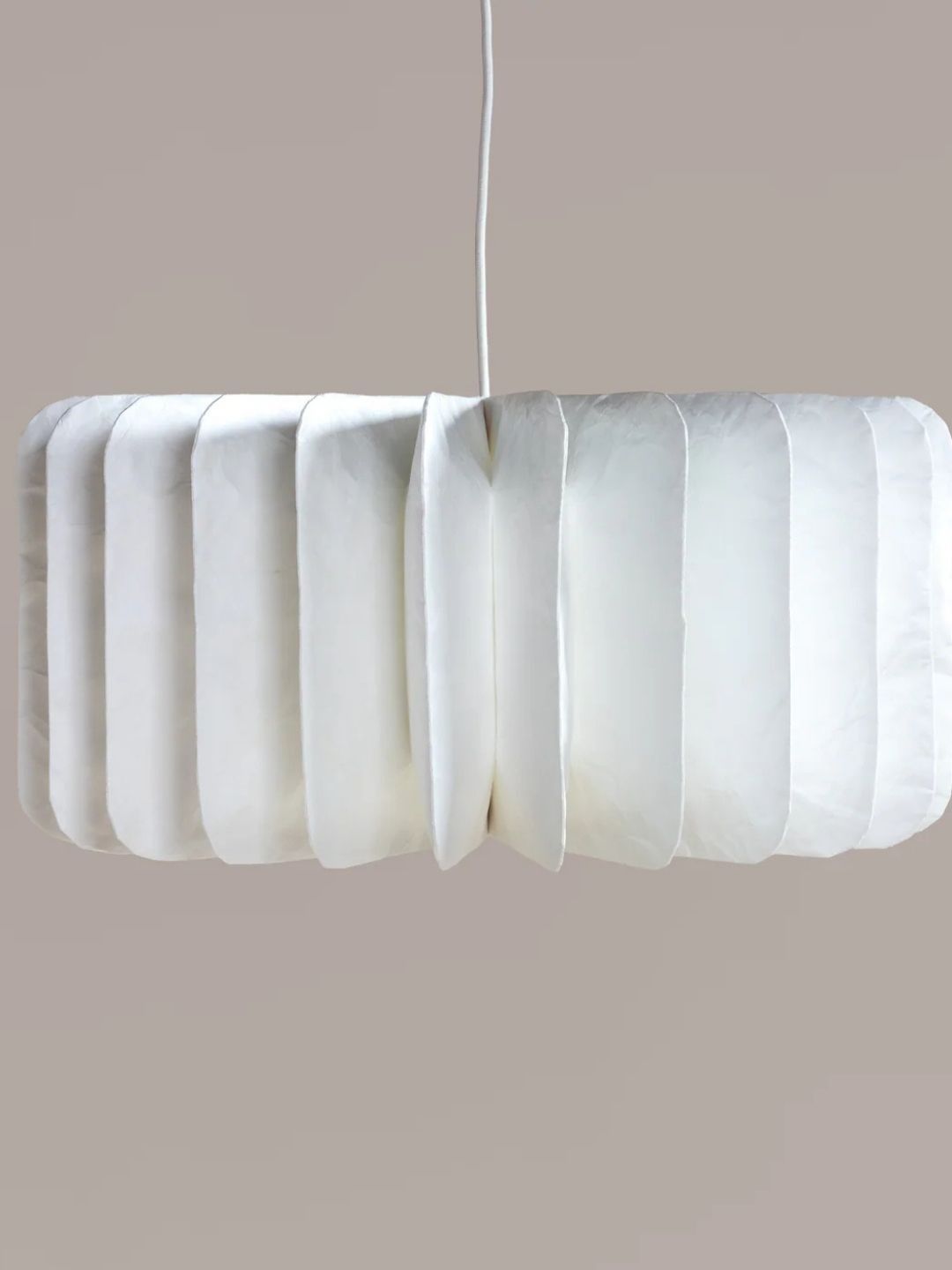 FIG Off White & Off White Textured Contemporary Ceiling Lamp-picture-41
