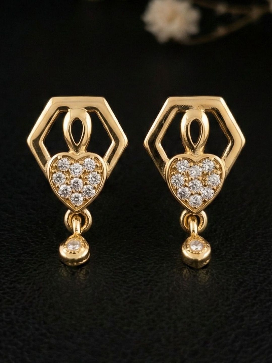 Anouk Geometric Drop Earrings-picture-25