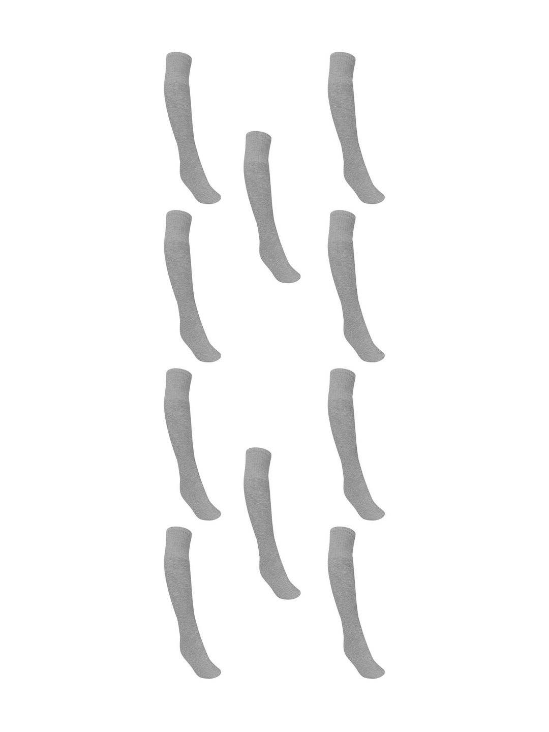 MUKHAKSH Boys Pack of 10 Cotton Blend Calf Length Socks-image-38