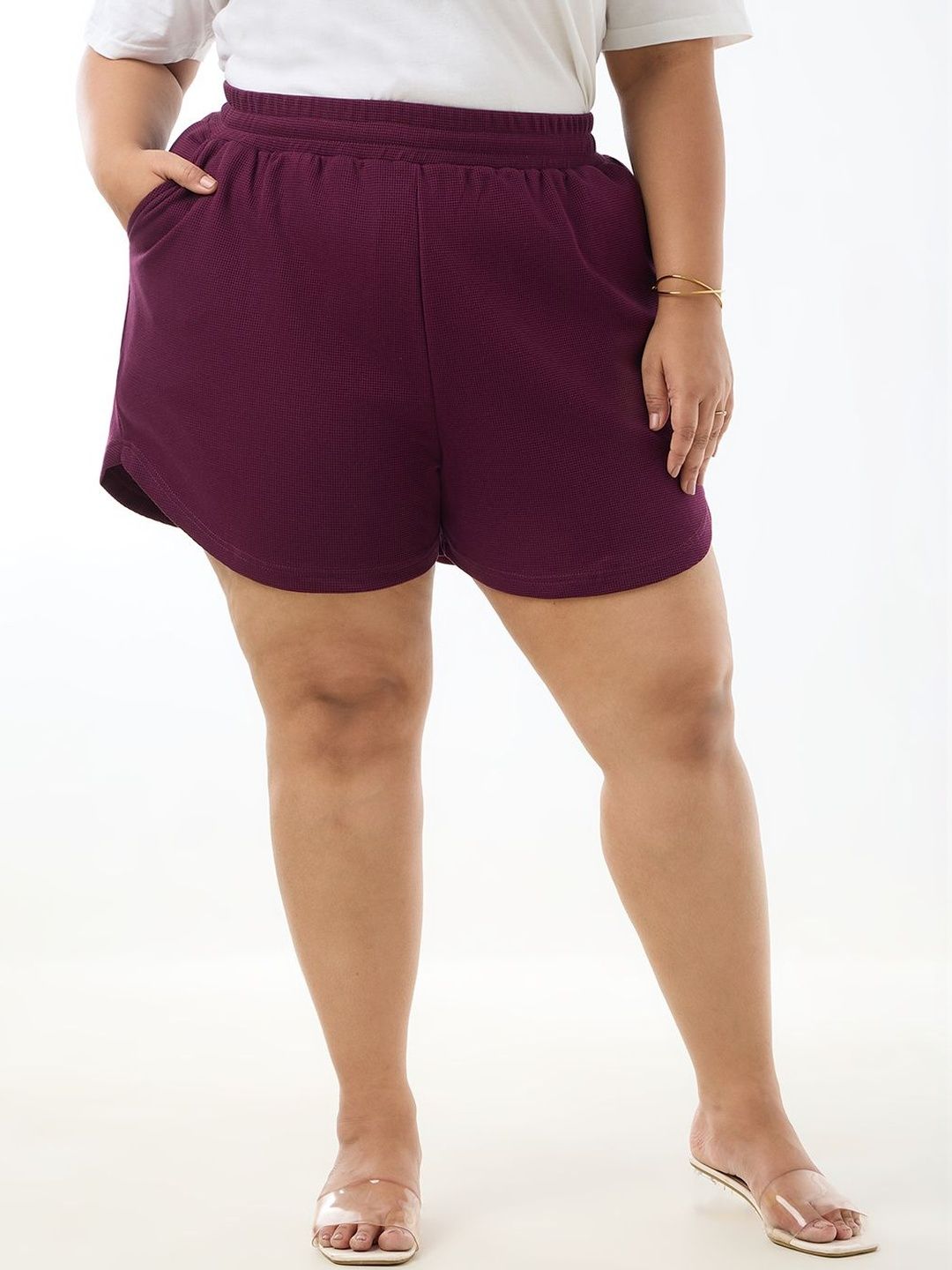 Vaishvik Women High-Rise Shorts-picture-47