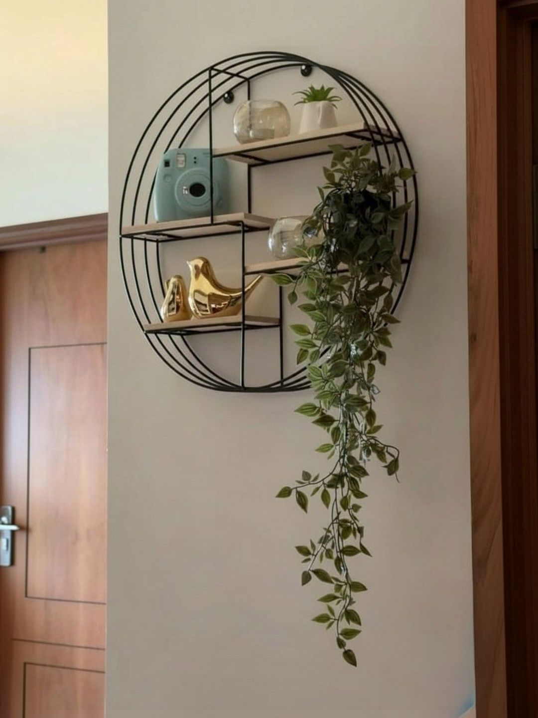 paperi Green 1 Pieces Hanging Artificial Plant With Pot