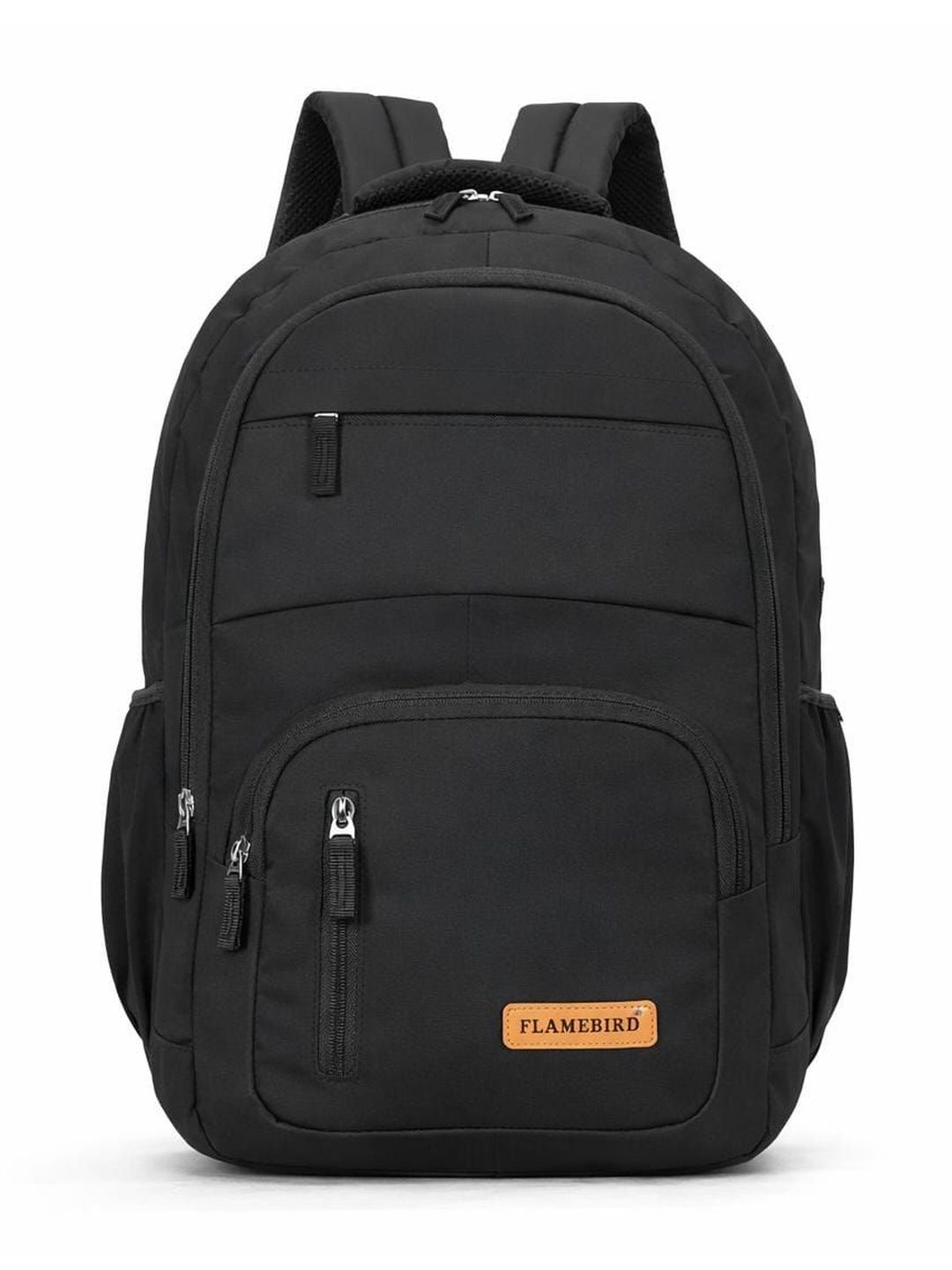 Flamebird Unisex Brand Logo Backpack with Compression Straps-picture-14