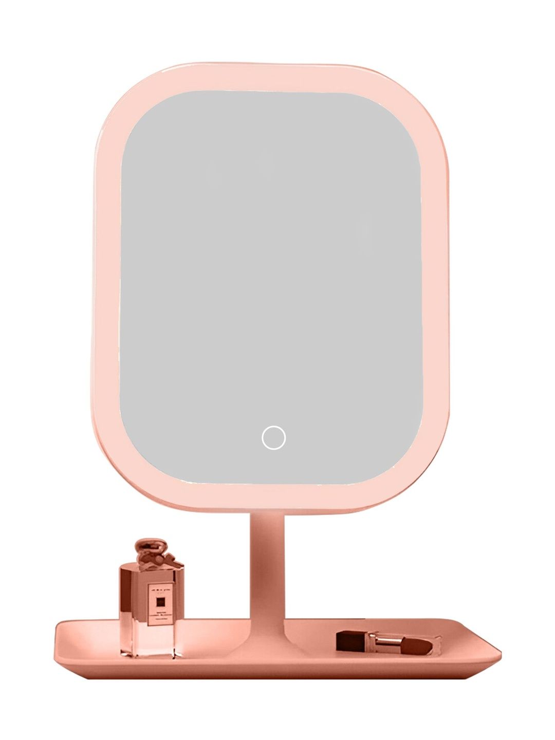 prime pick Pink Rectangle Makeup Table Top Mirror-picture-22