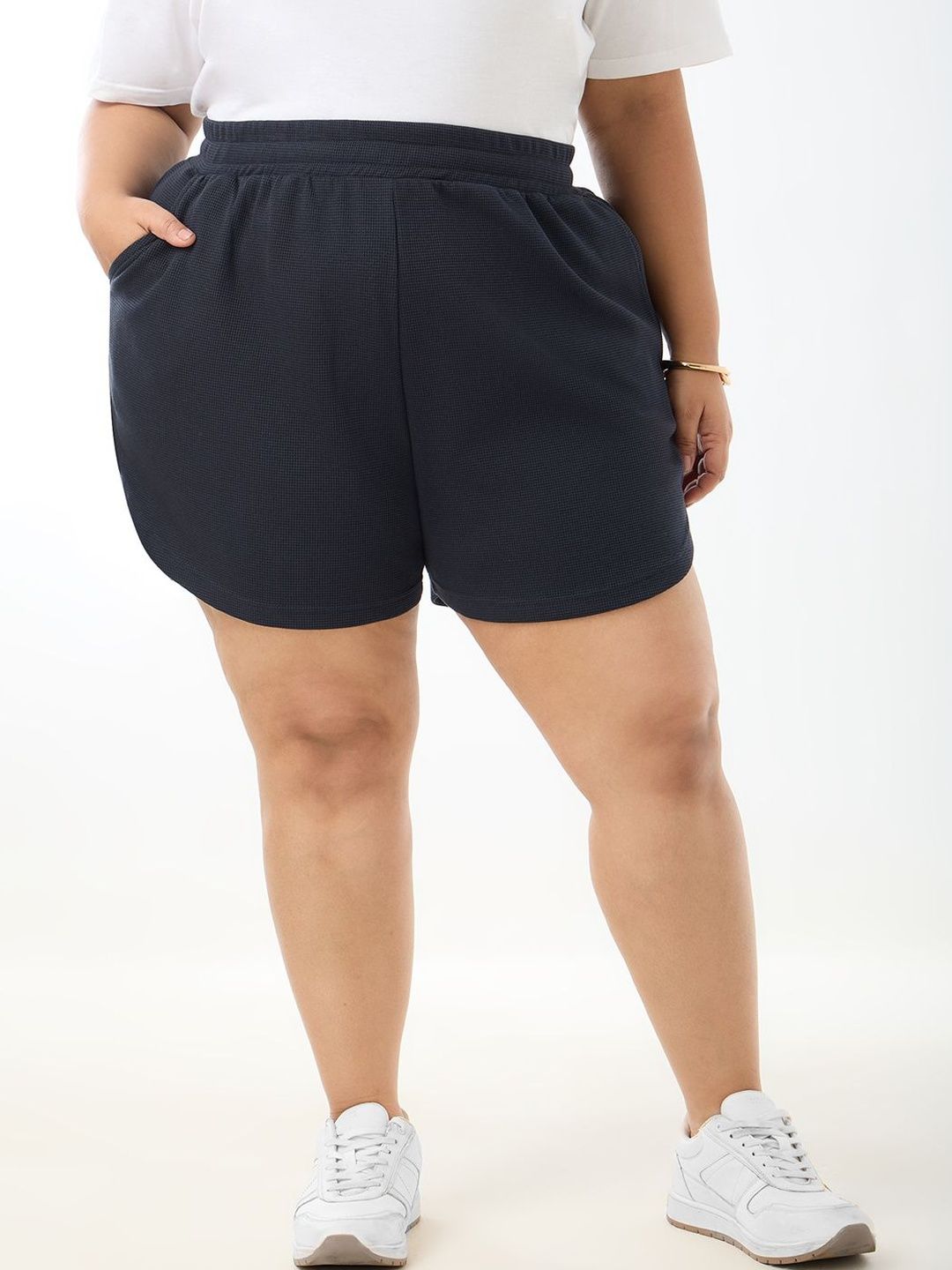 Vaishvik Women High-Rise Shorts-picture-51