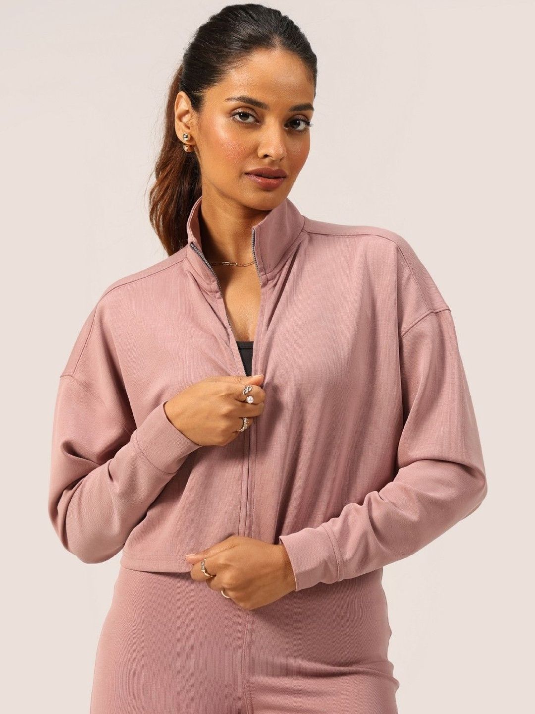 Blissclub Women Lightweight Crop Outdoor Cape Jacket-image-45