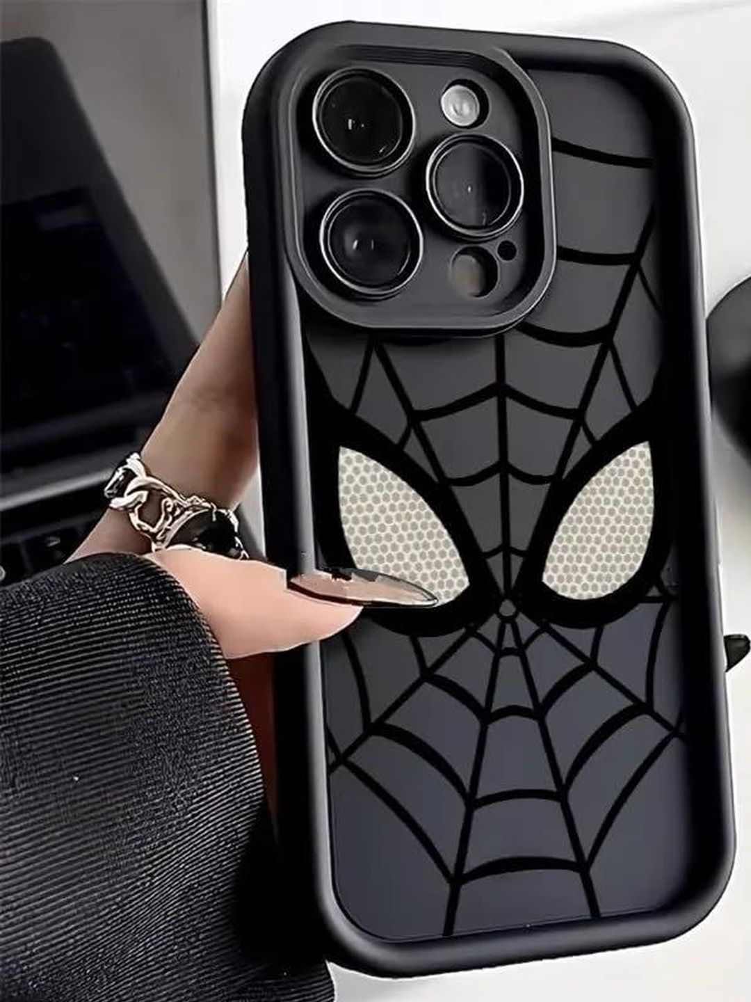 CASE CREATION Superhero Printed iPhone 12 Back Case Mobile Accessories-picture-43