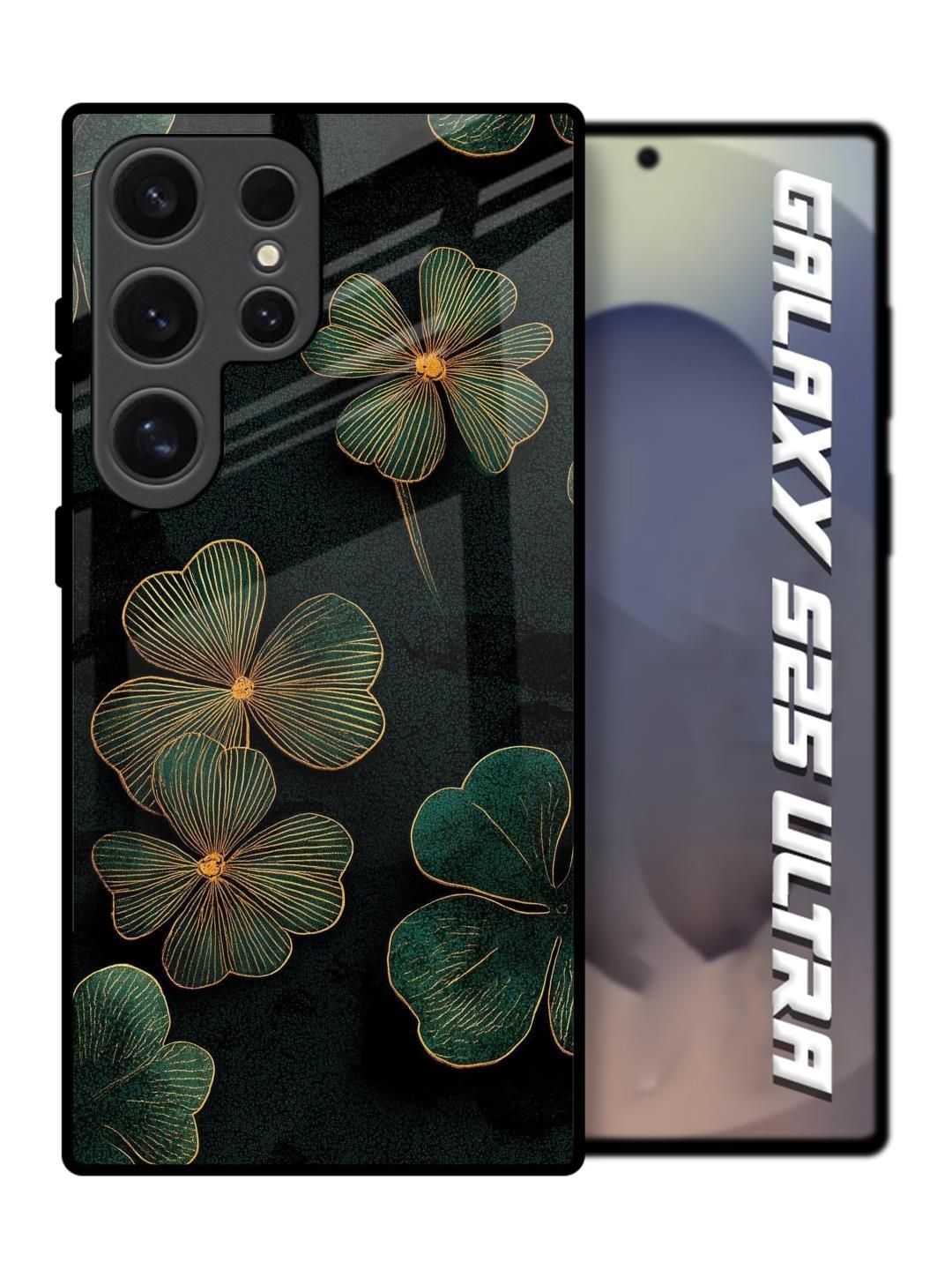 QRIOH Floral Printed Samsung Galaxy S25 Ultra 5G Back Case Mobile Accessories-picture-35