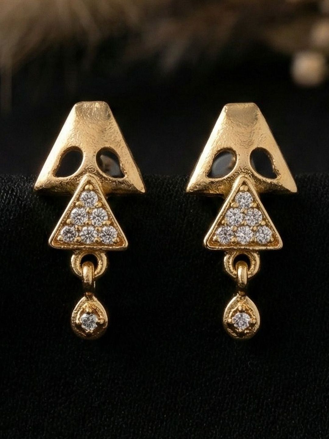 Anouk Geometric Drop Earrings-picture-24