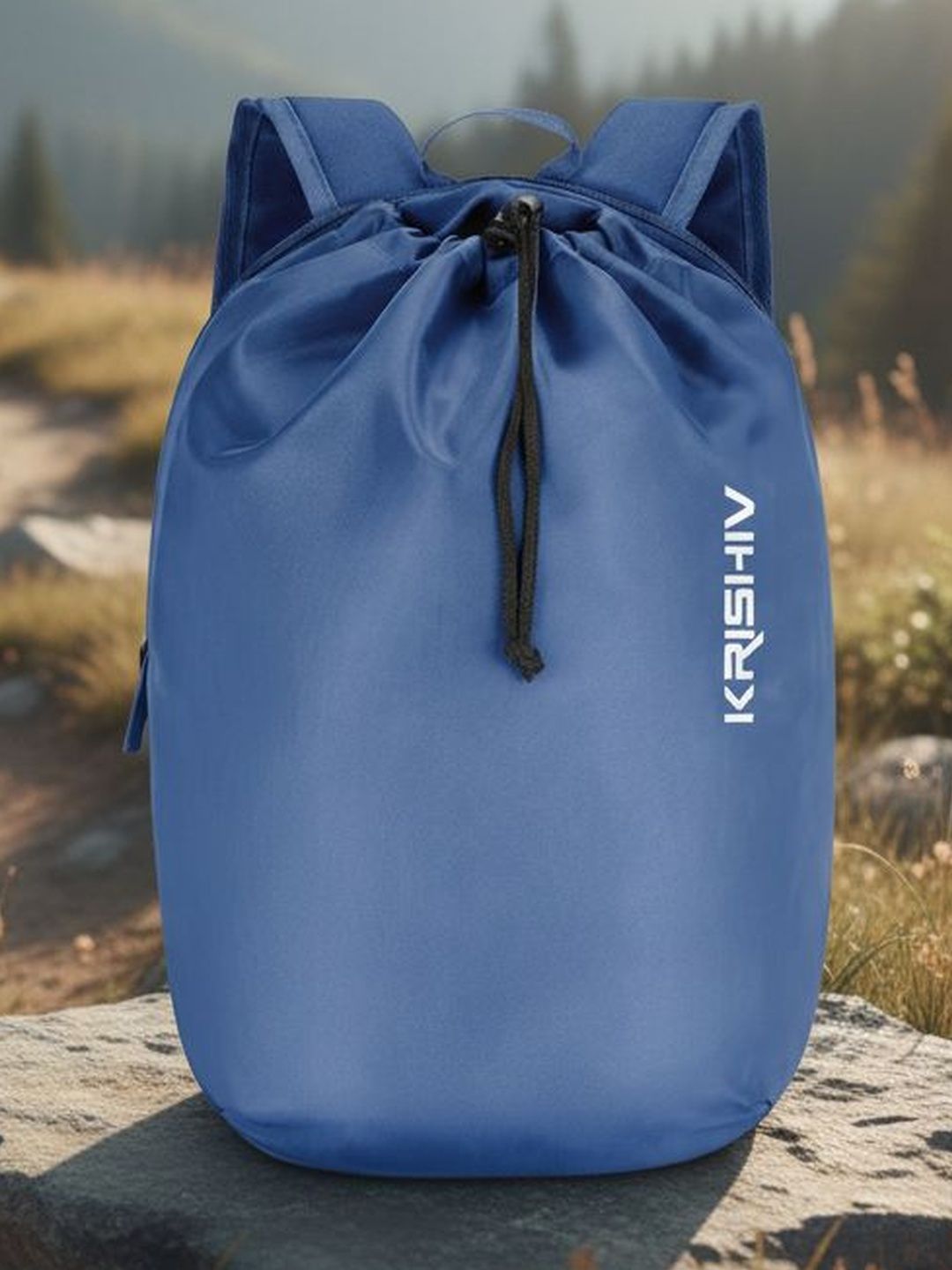 Krishiv Unisex Brand Logo Backpack with Compression Straps-picture-40