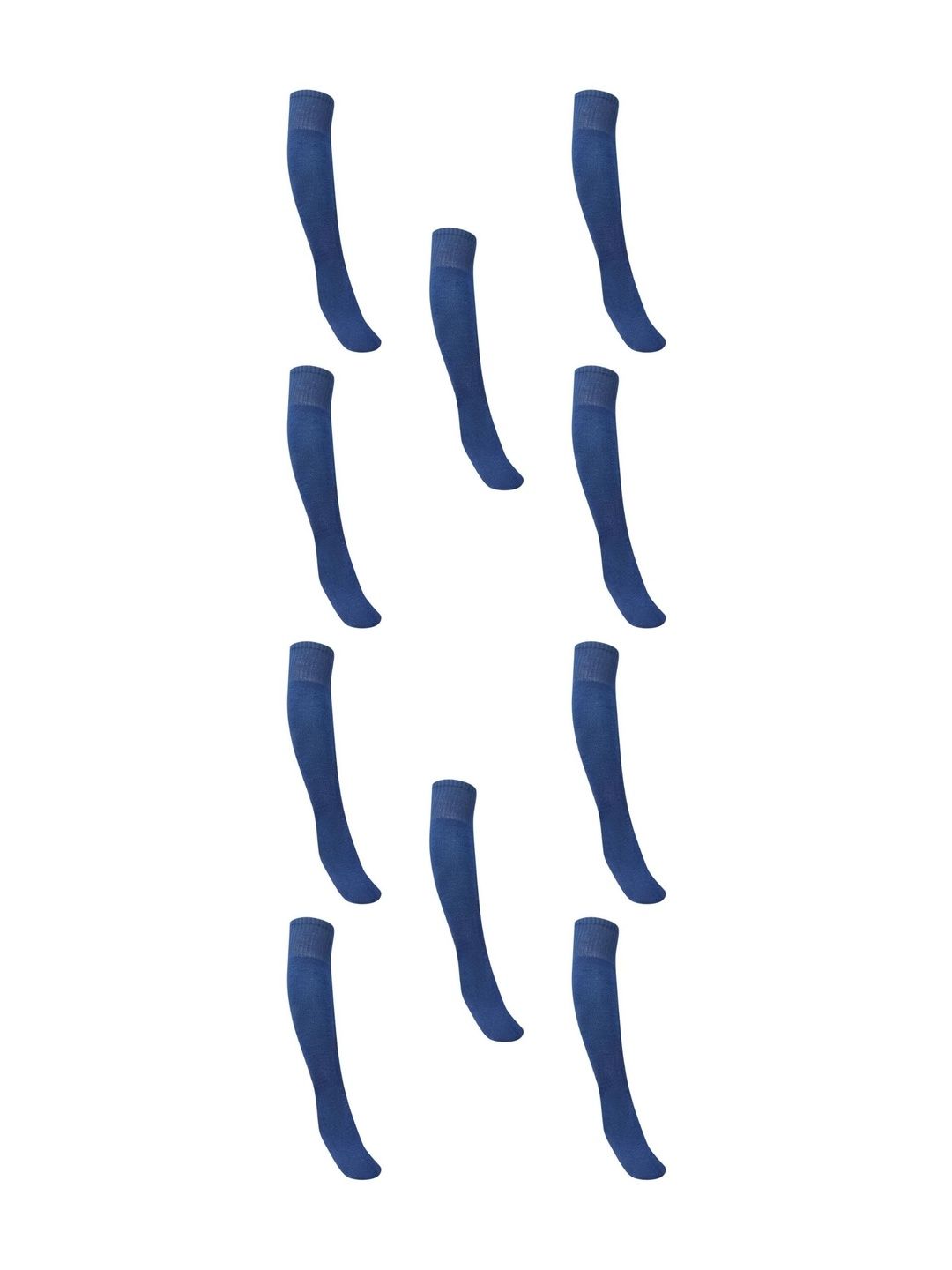 MUKHAKSH Boys Pack of 10 Cotton Blend Knee Length Socks-picture-28