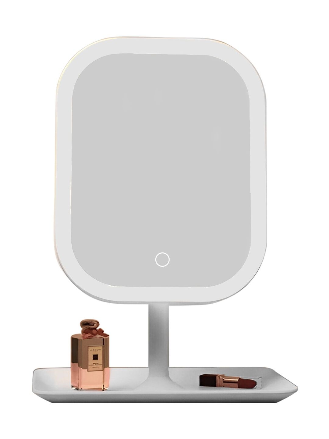 prime pick White Rectangle Makeup Table Top Mirror-image-45