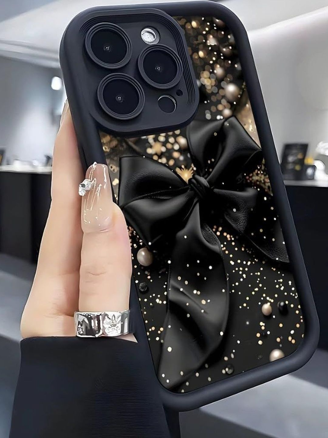 CASE CREATION Abstract Printed iPhone 14 Pro Back Case Mobile Accessories-picture-53