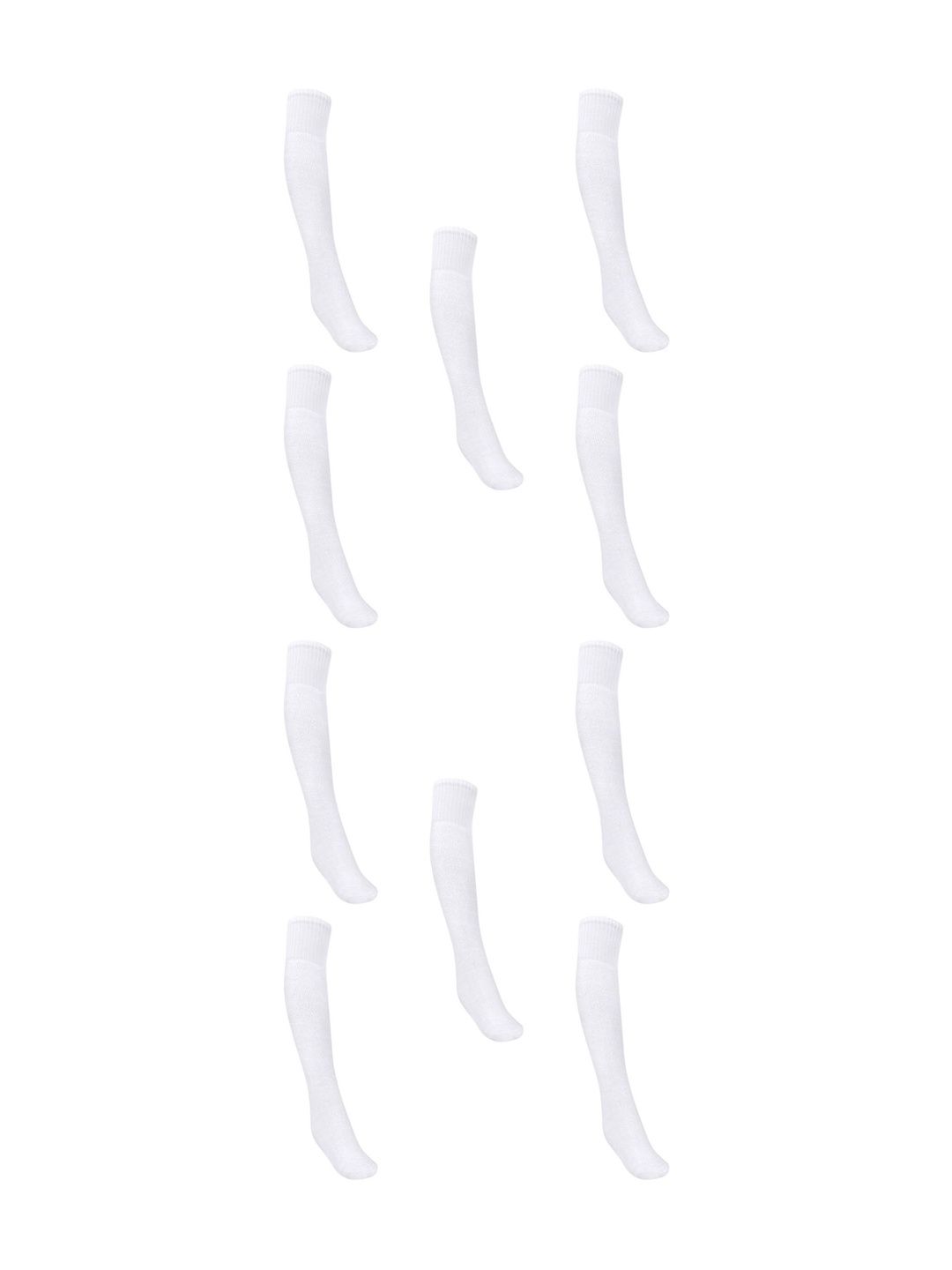 MUKHAKSH Boys Pack of 10 Cotton Blend Calf Length Socks-picture-24