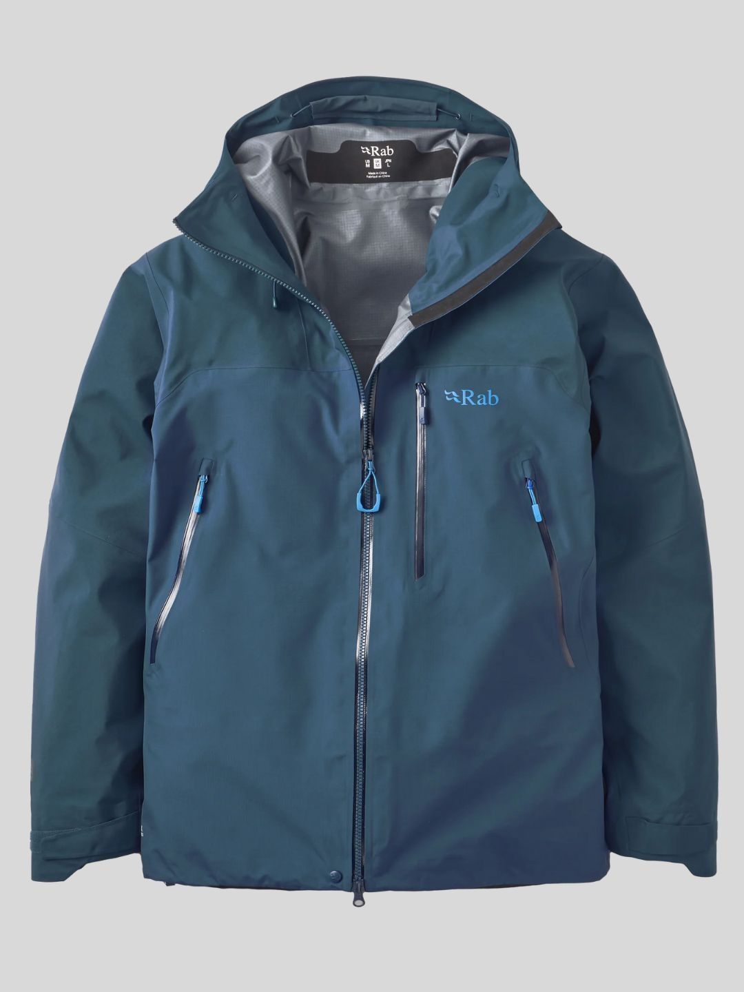 Rab Hooded Waterproof Rain Jacket-image-8
